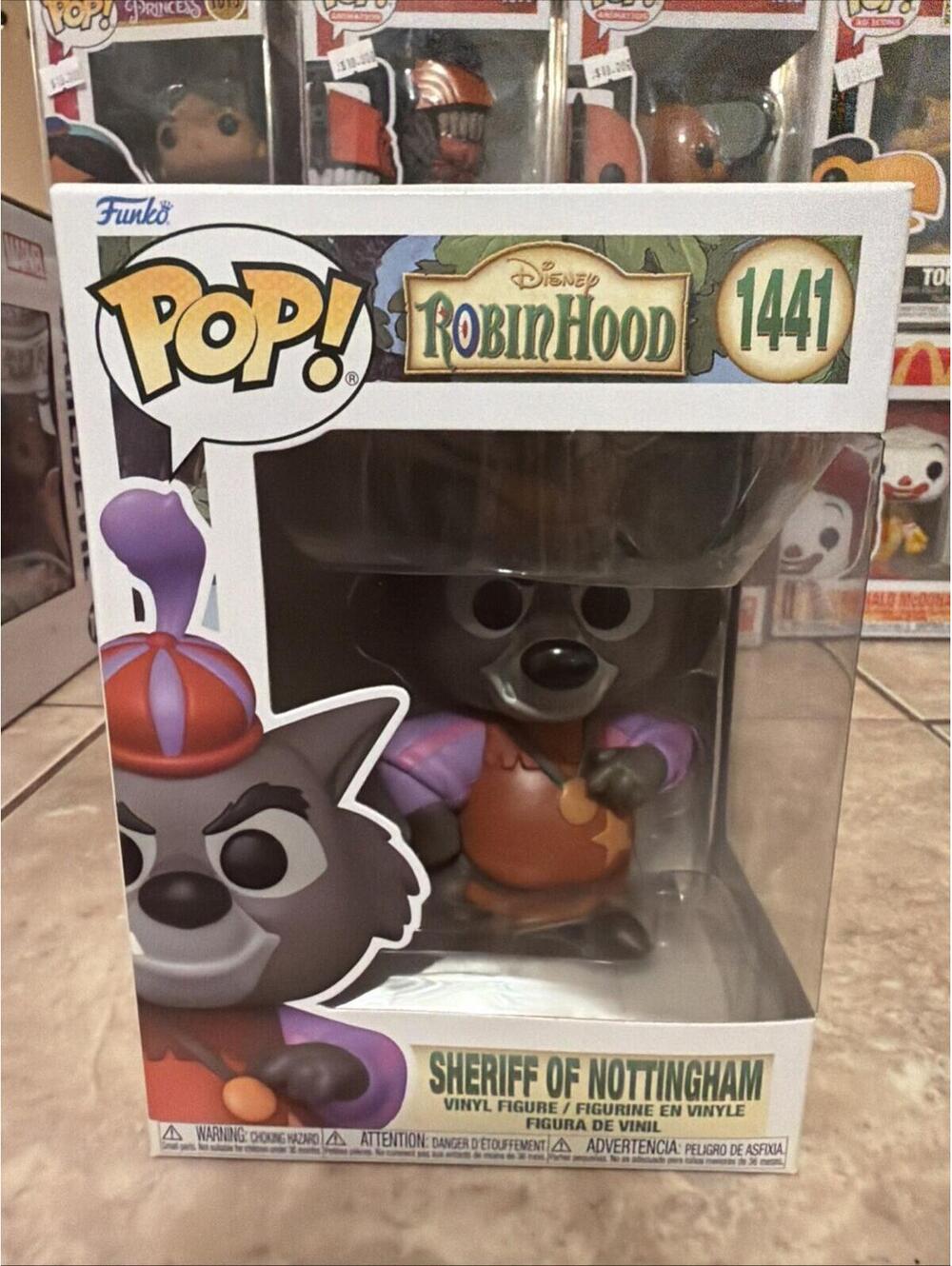 Funko Pop! Vinyl: Disney - Sheriff of Nottingham #1441 w/Protector